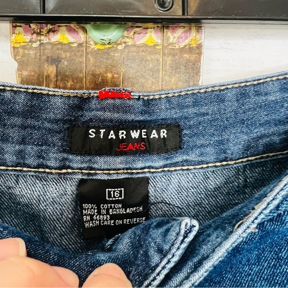 Vintage Starwear Jeans Denim Mini Skirt - Picture 4 of 4